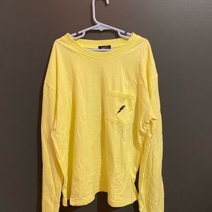 Rue 21 yellow long sleeve shirt